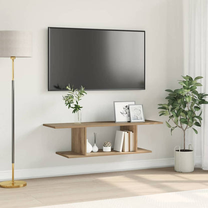 vidaXL TV Cabinet Set 102 x 35 x 35 cm Artisan Oak Engineered Wood