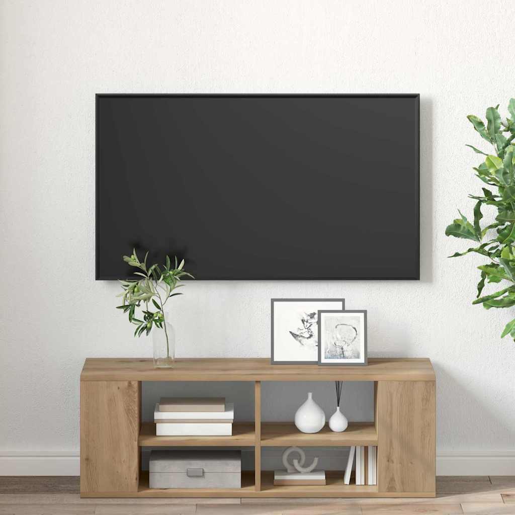 vidaXL TV Cabinet Set 102 x 35 x 35 cm Artisan Oak Engineered Wood