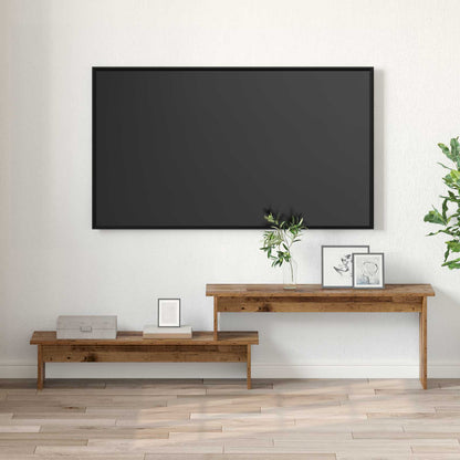 vidaXL TV Cabinet Set Old Wood 180 x 30 x 43 cm Engineered Wood
