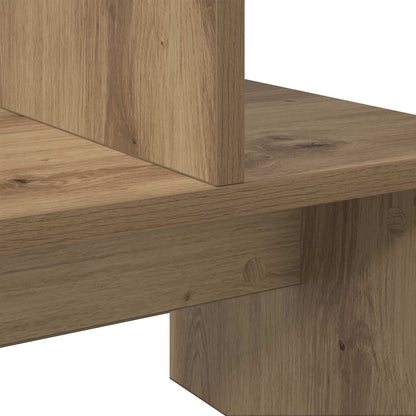 vidaXL TV Cabinet Set Artisan Oak 180.5 x 30 x 43 cm Engineered Wood