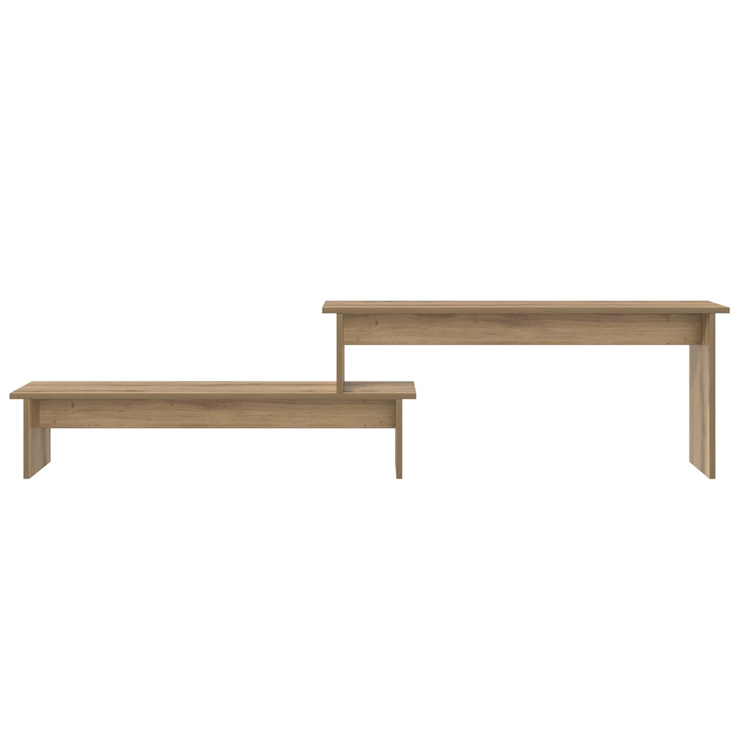 vidaXL TV Cabinet Set Artisan Oak 180.5 x 30 x 43 cm Engineered Wood