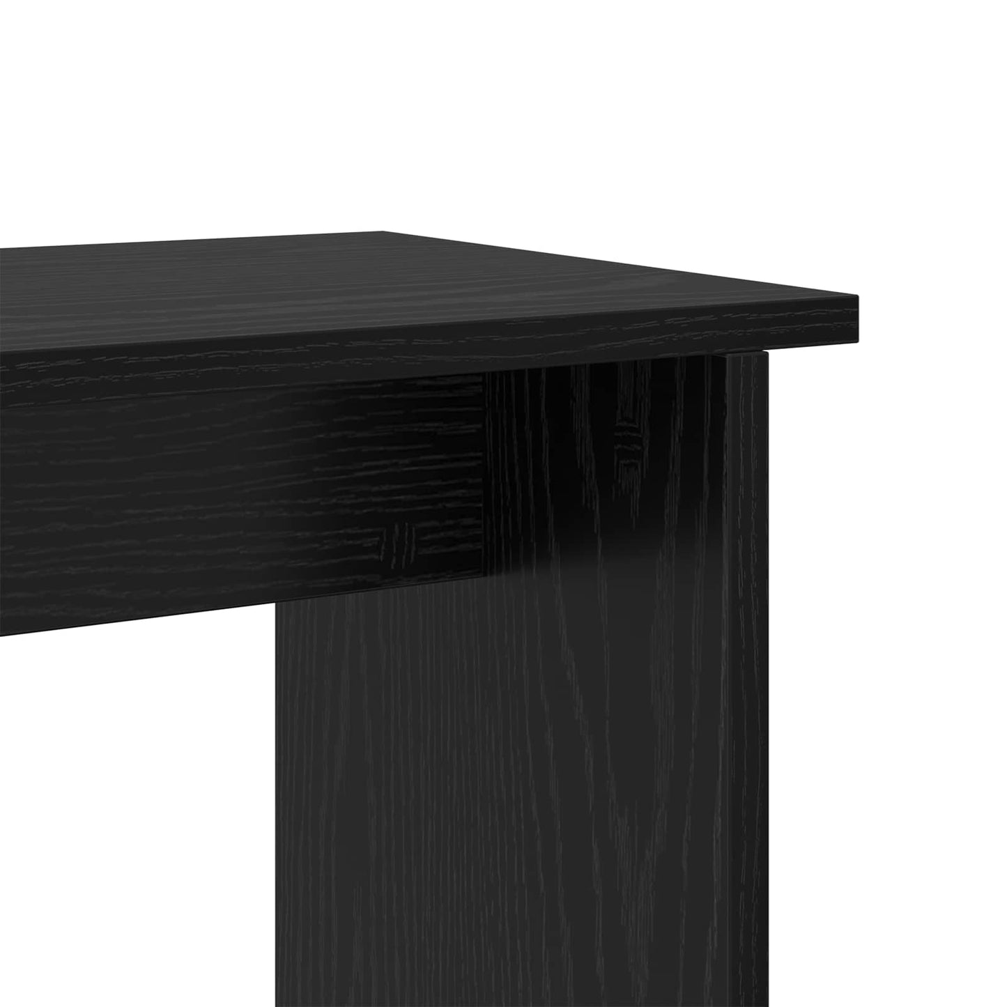 vidaXL TV Cabinet Set Black Oak 180.5 x 30 x 43 cm Engineered Wood