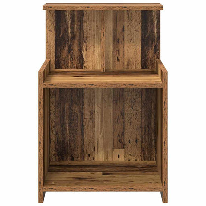 vidaXL Bedside Cabinet 2 pcs Old Wood 40 x 35 x 60 cm Engineered Wood