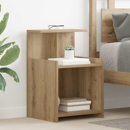 vidaXL Bedside Cabinet Artisan Oak 40 x 35 x 60 cm Engineered Wood