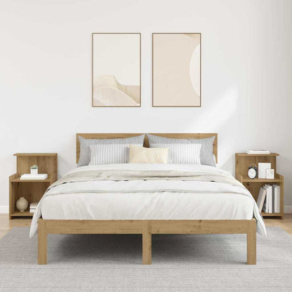 vidaXL Bedside Cabinet 2 pcs Artisan Oak 40 x 35 x 60 cm