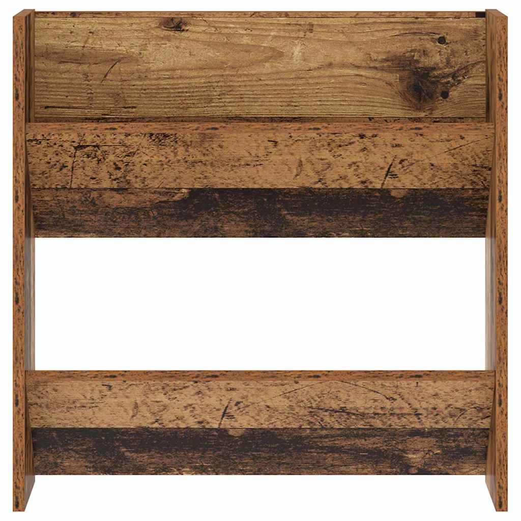 vidaXL Shoe Cabinet 2 pcs Old Wood 60 x 18 x 60 cm Engineered Wood