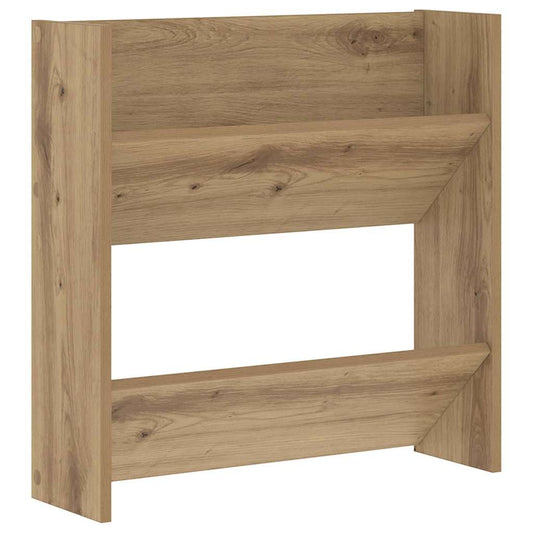 vidaXL Shoe Cabinet 60 x 18 x 60 cm Engineered Wood Artisan Oak