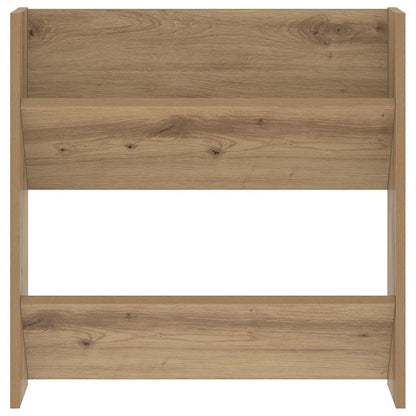 vidaXL Shoe Cabinet 2 pcs 60 x 18 x 60 cm Engineered Wood Artisan Oak