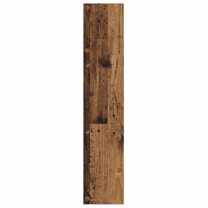 vidaXL Shoe Cabinet 2 pcs Old Wood 60 x 18 x 90 cm Engineered Wood