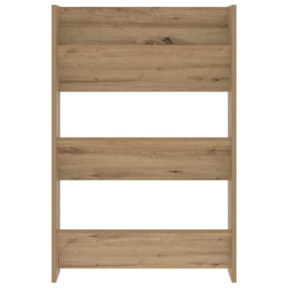 vidaXL Shoe Cabinet 60 x 18 x 90 cm Engineered Wood Artisan Oak