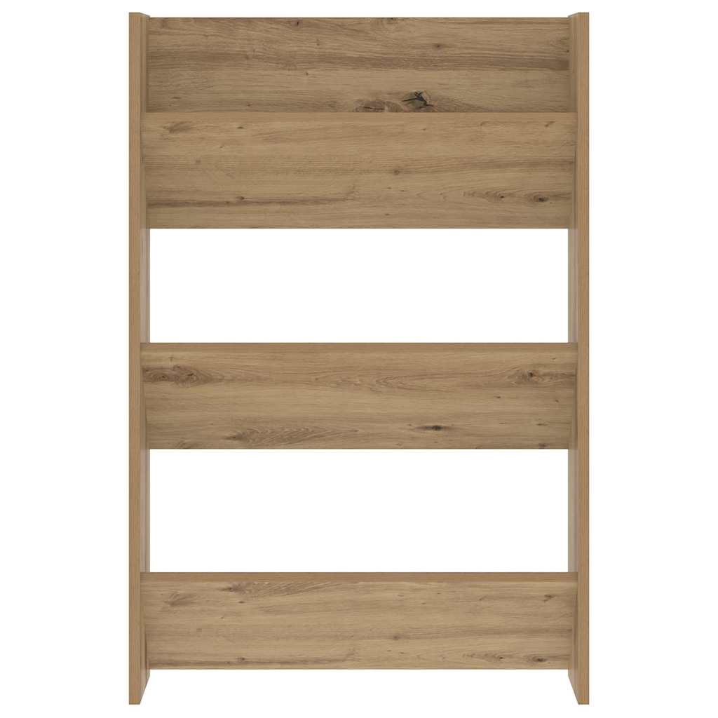 vidaXL Shoe Cabinet 2 pcs 60 x 18 x 90 cm Engineered Wood Artisan Oak