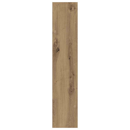 vidaXL Shoe Cabinet 2 pcs 60 x 18 x 90 cm Engineered Wood Artisan Oak