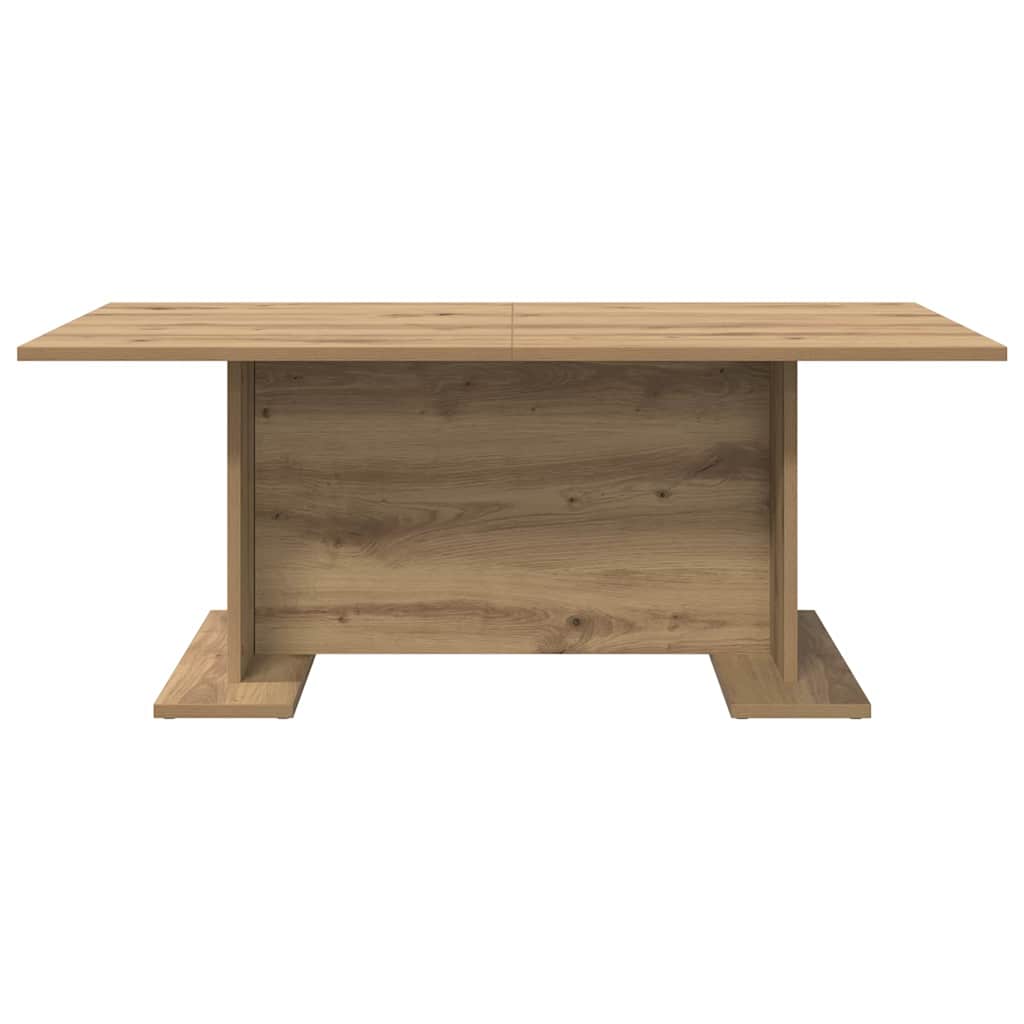 vidaXL Coffee Table Artisan oak 103.5 x 60 x 40 cm Engineered Wood