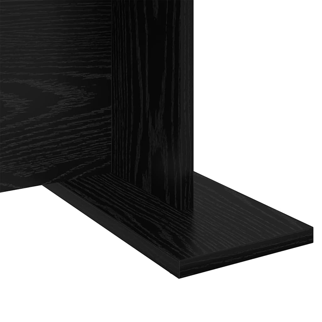 vidaXL Coffee Table Black oak 103.5 x 60 x 40 cm Engineered wood