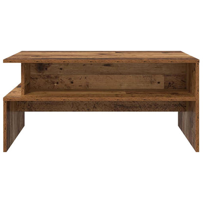 vidaXL Coffee Table Old Wood 90 x 55 x 42.5 cm Engineered Wood