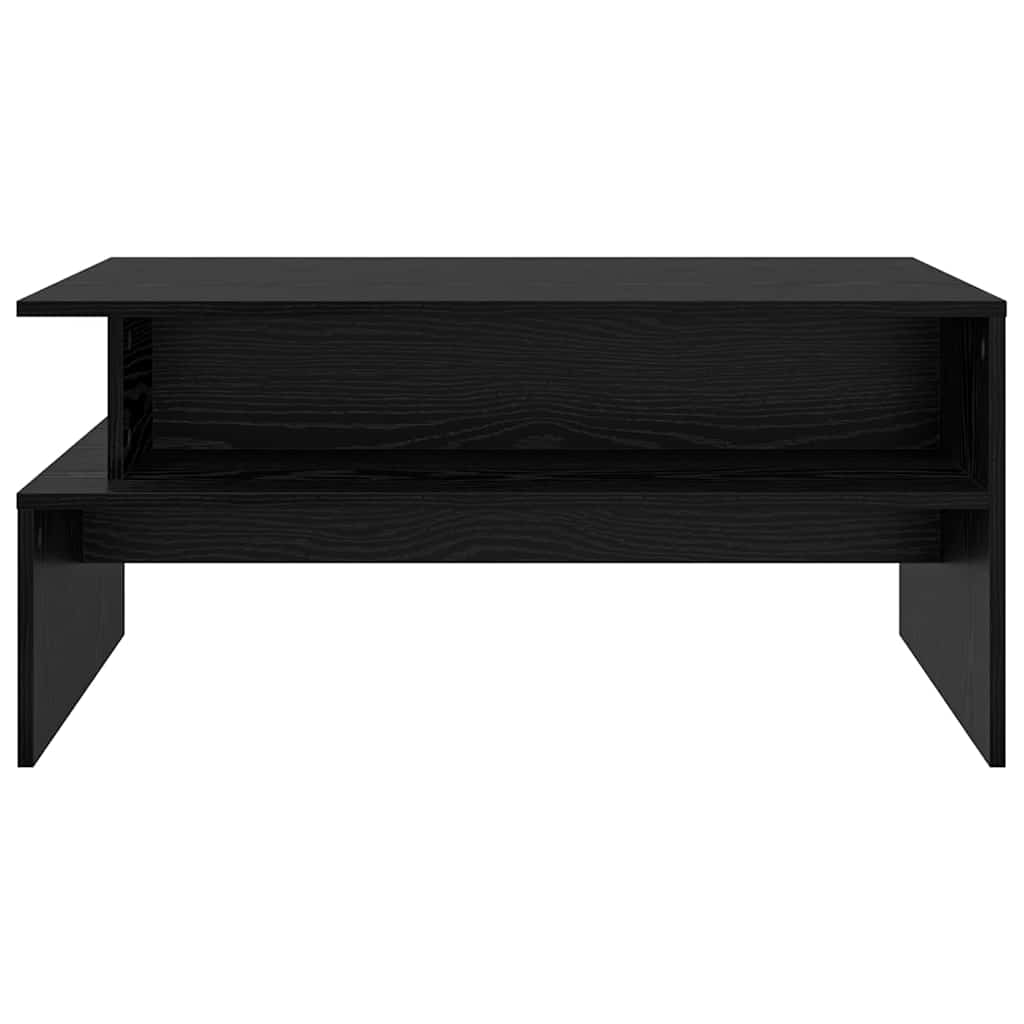 vidaXL Coffee Table Black Oak 90 x 55 x 42.5 cm Engineered Wood