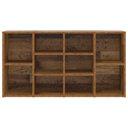 vidaXL Shoe Bench Old Wood 103 x 30 x 54.5 cm Engineered Wood