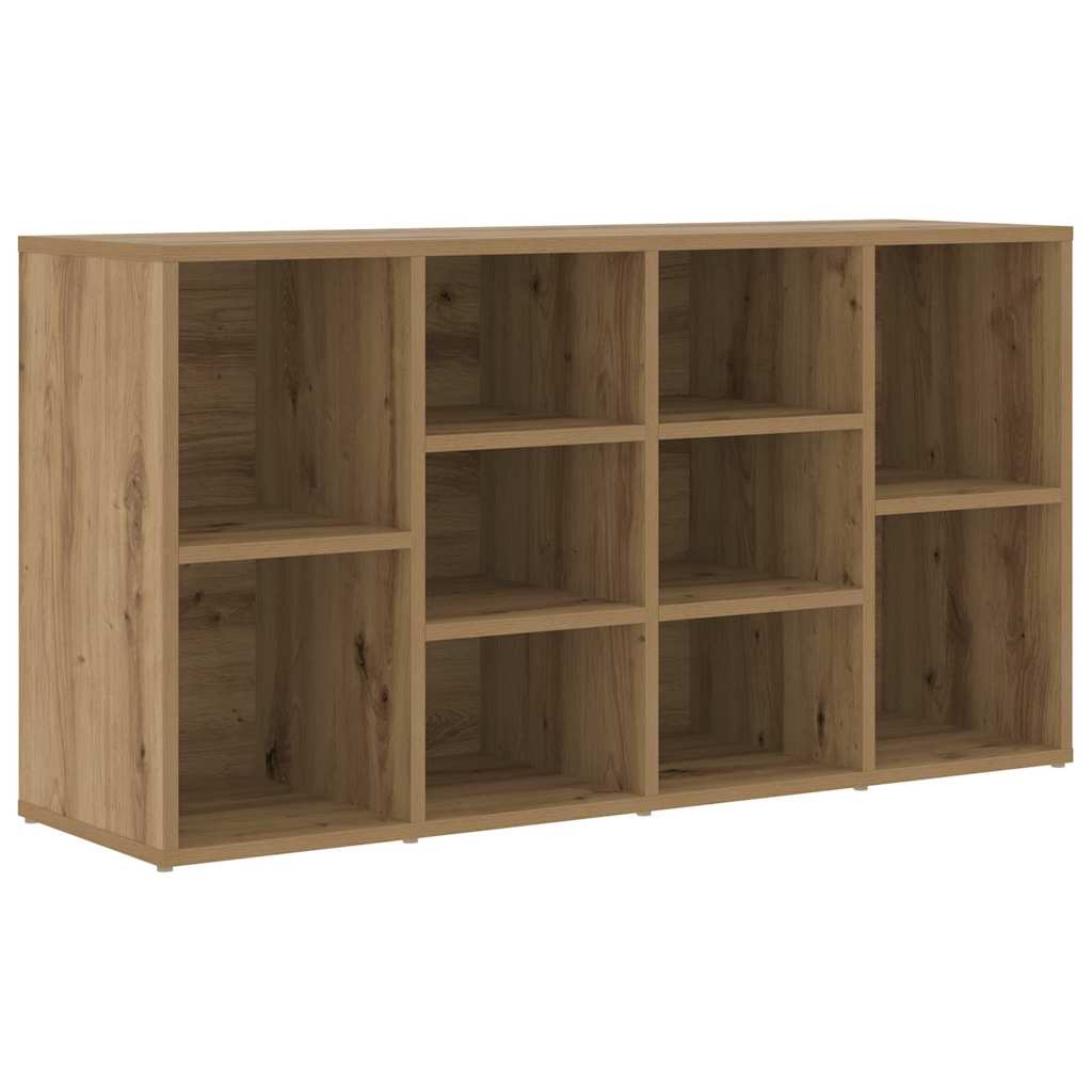vidaXL Shoe Bench Artisan Oak 103 x 30 x 54.5 cm Engineered Wood