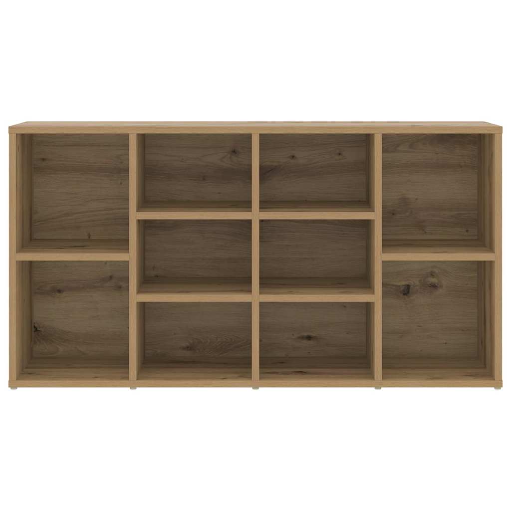 vidaXL Shoe Bench 103 x 30 x 54.5 cm Engineered Wood Artisan Oak