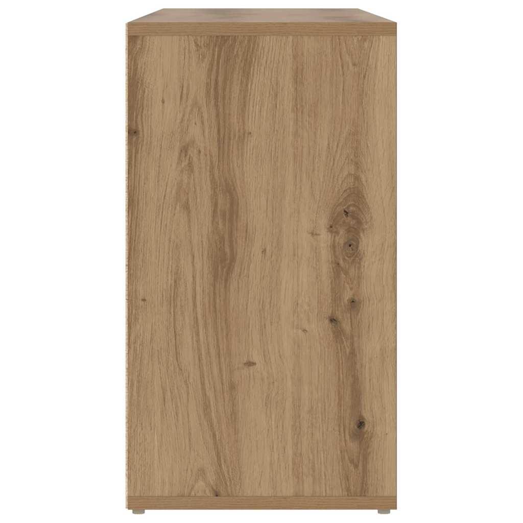 vidaXL Shoe Bench 103 x 30 x 54.5 cm Engineered Wood Artisan Oak