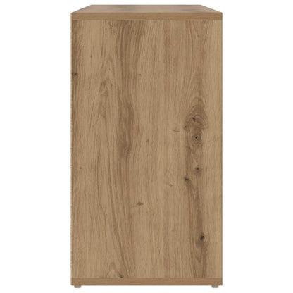 vidaXL Shoe Bench 103 x 30 x 54.5 cm Engineered Wood Artisan Oak