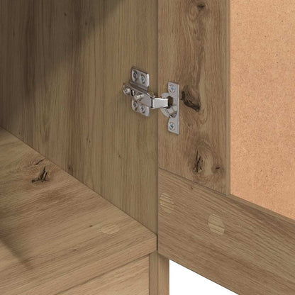vidaXL Wardrobe Artisian Oak 82.5 x 51.5 x 180 cm Engineered Wood
