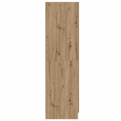 vidaXL Wardrobe Artisian Oak 82.5 x 51.5 x 180 cm Engineered Wood