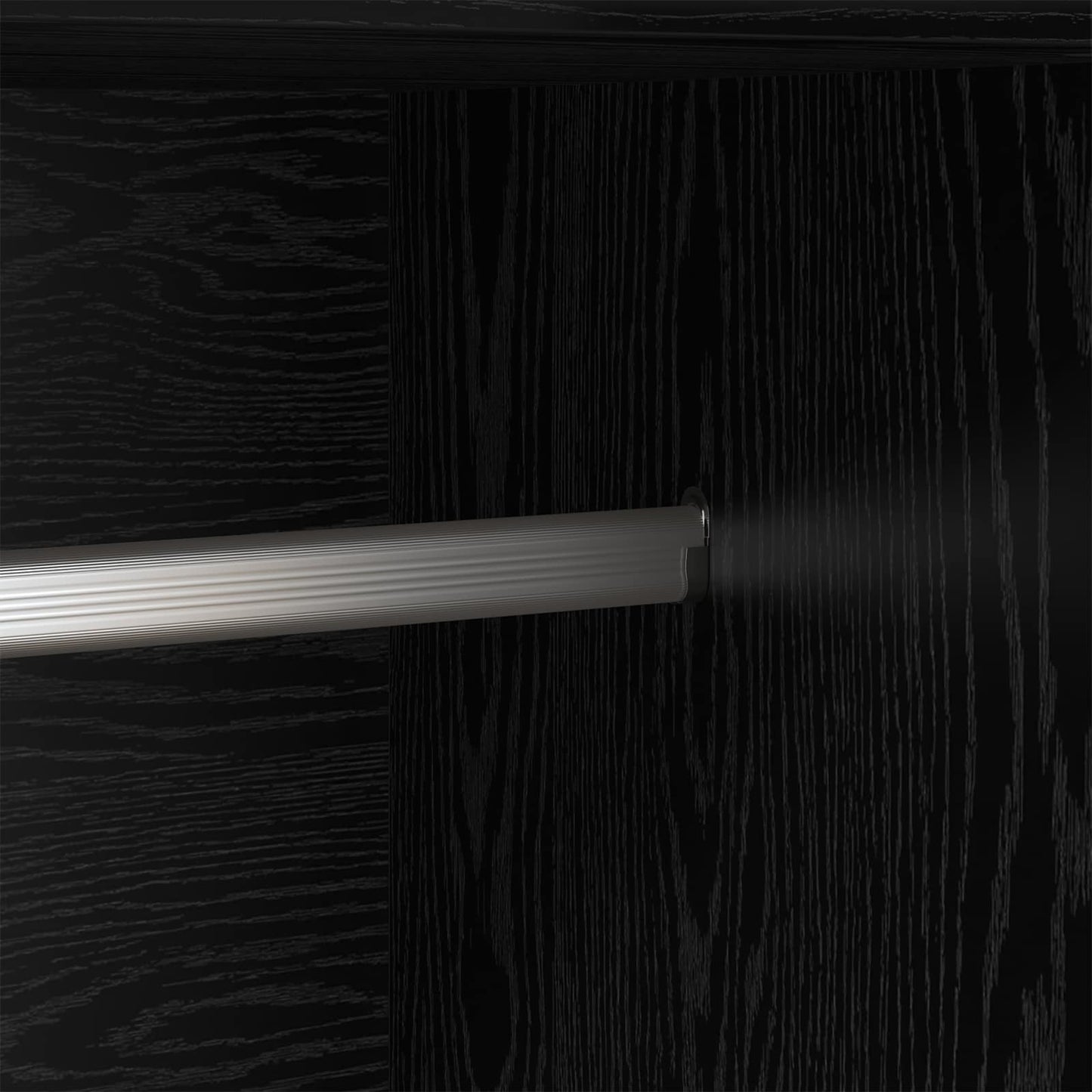vidaXL Wardrobe Black Oak 82.5 x 51.5 x 180 cm Engineered Wood