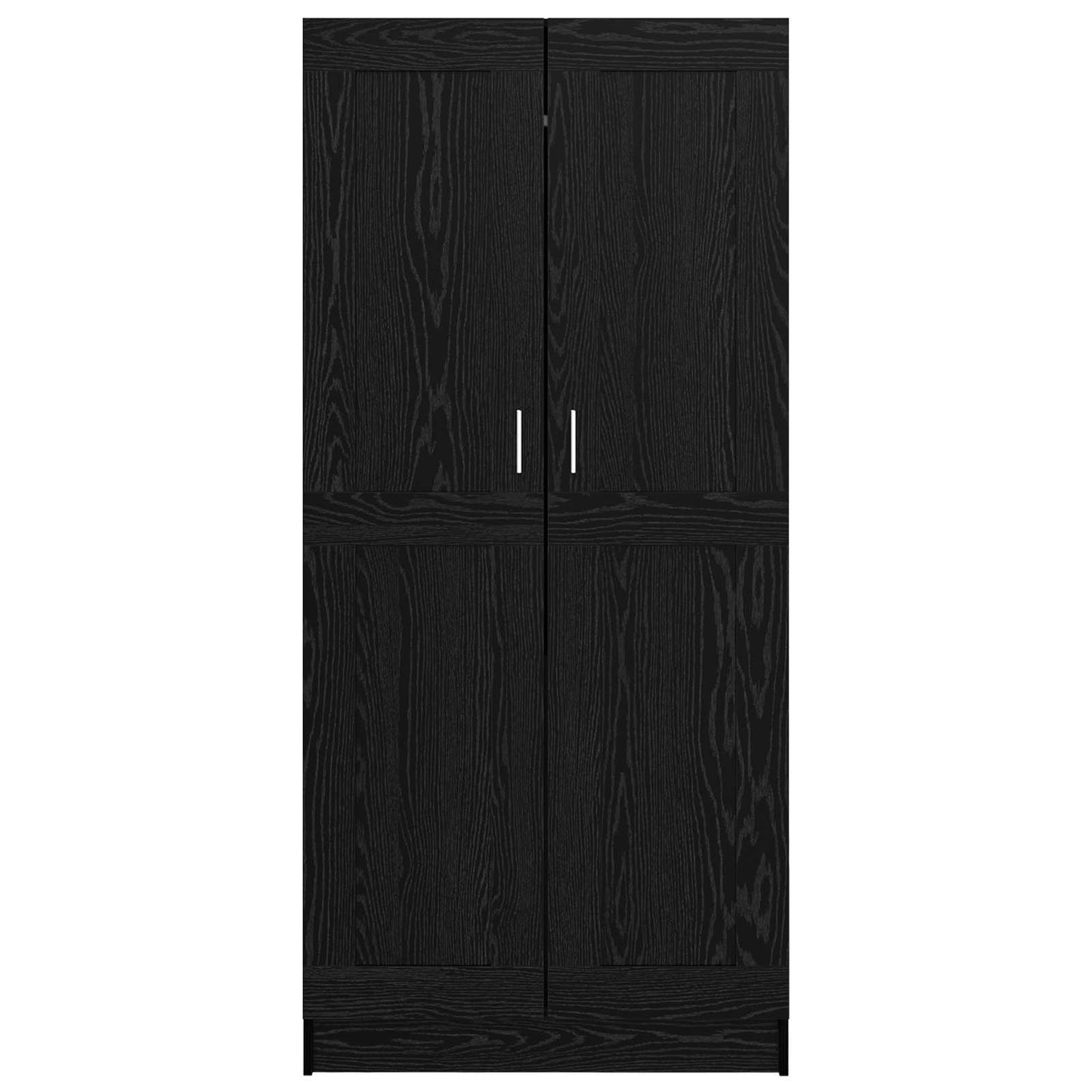 vidaXL Wardrobe Black Oak 82.5 x 51.5 x 180 cm Engineered Wood