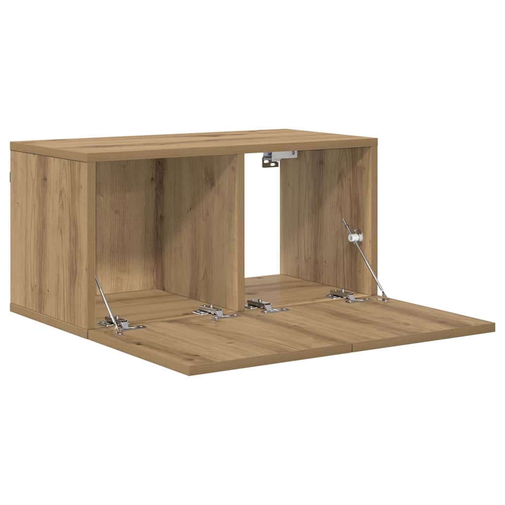 vidaXL TV Cabinet Set 3 pcs Brown Engineered Wood