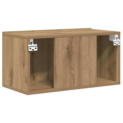 vidaXL TV Cabinet Set 3 pcs Brown Engineered Wood