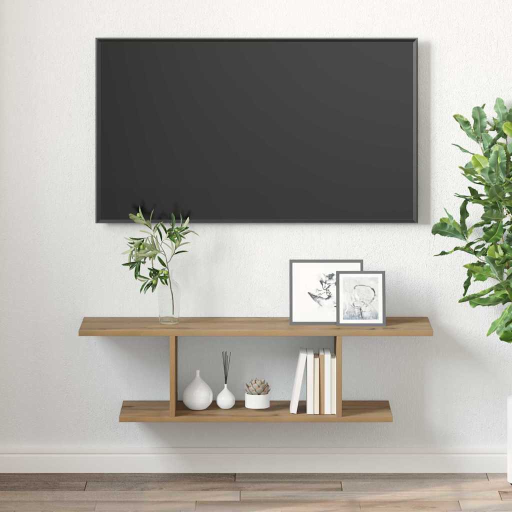 vidaXL TV Cabinet Set Brown 103 x 30 x 26.5 cm Engineered Wood