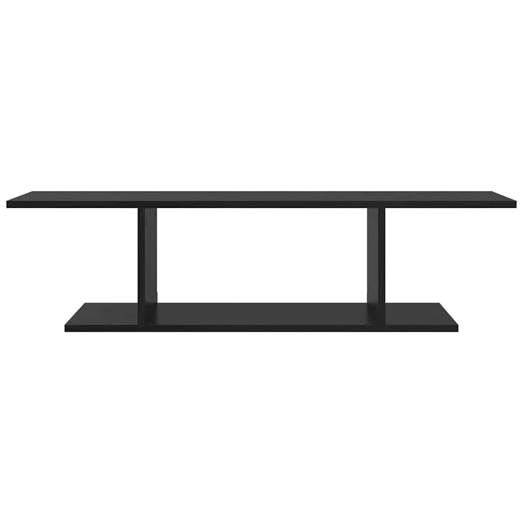 vidaXL TV Cabinet Set Black 103 x 30 x 26.5 cm Engineered Wood