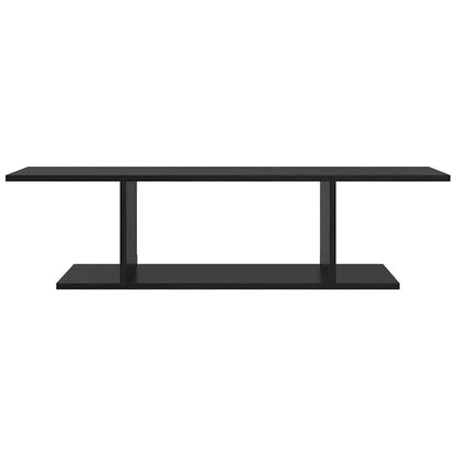 vidaXL TV Cabinet Set Black 103 x 30 x 26.5 cm Engineered Wood