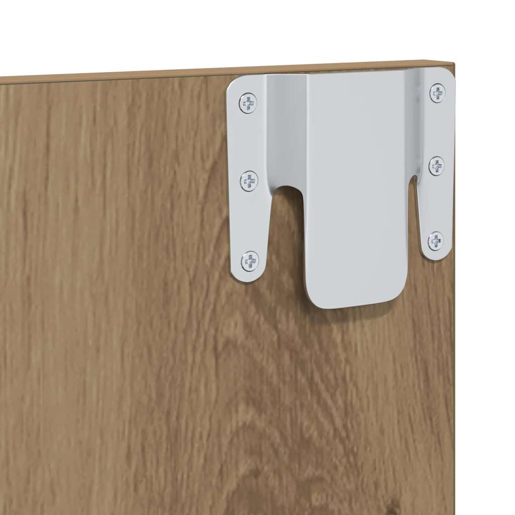 vidaXL TV Cabinet Set 120 x 23.5 x 90 cm Artisan Oak Engineered Wood