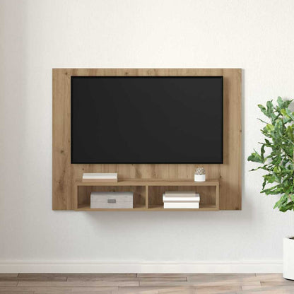 vidaXL TV Cabinet Set 120 x 23.5 x 90 cm Artisan Oak Engineered Wood