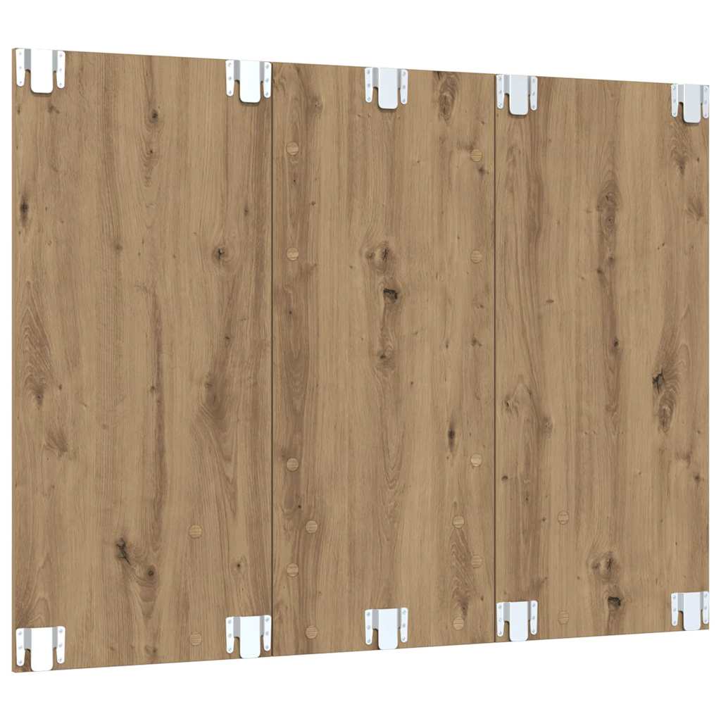 vidaXL TV Cabinet Set 120 x 23.5 x 90 cm Artisan Oak Engineered Wood