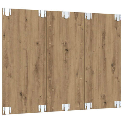 vidaXL TV Cabinet Set 120 x 23.5 x 90 cm Artisan Oak Engineered Wood
