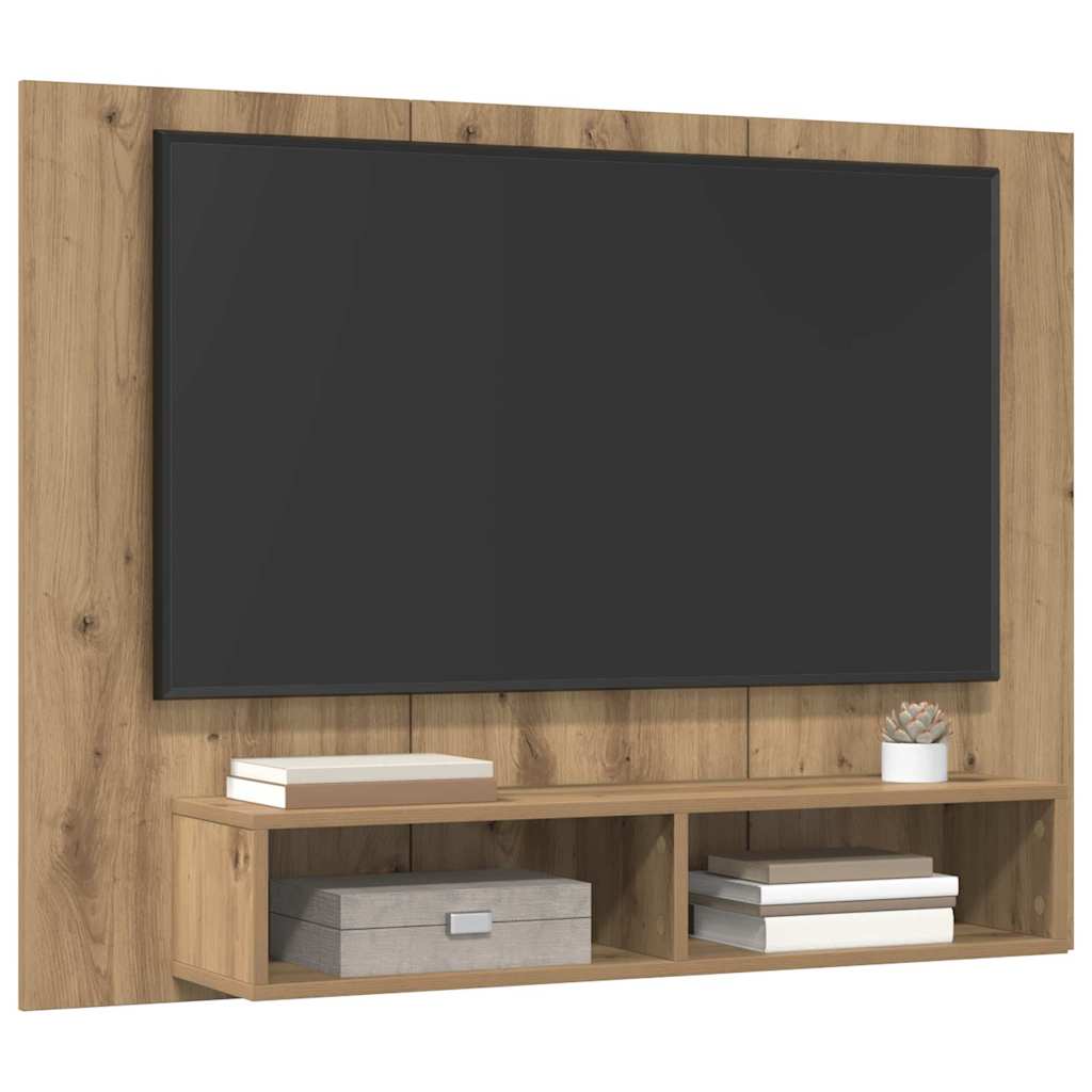 vidaXL TV Cabinet Set 120 x 23.5 x 90 cm Artisan Oak Engineered Wood