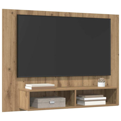 vidaXL TV Cabinet Set 120 x 23.5 x 90 cm Artisan Oak Engineered Wood