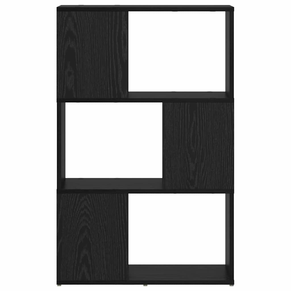 vidaXL TV Cabinet Set Black 60 x 24 x 94.5 cm Engineered Wood