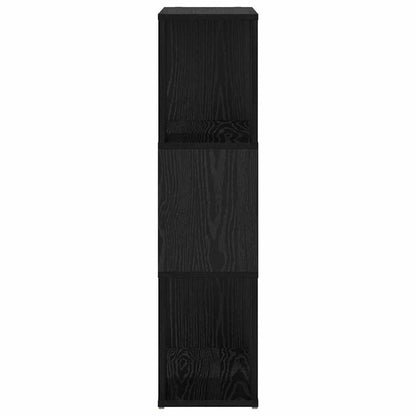 vidaXL TV Cabinet Set Black 60 x 24 x 94.5 cm Engineered Wood