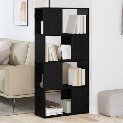 vidaXL TV Cabinet Set Black 60 x 24 x 125.5 cm Engineered Wood