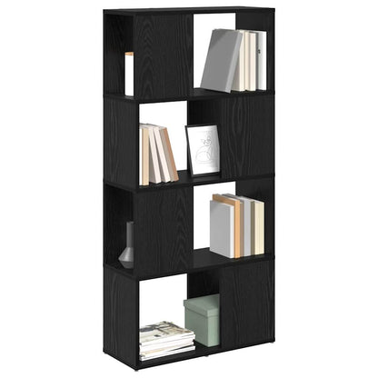 vidaXL TV Cabinet Set Black 60 x 24 x 125.5 cm Engineered Wood