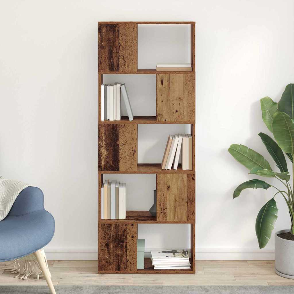 vidaXL TV Cabinet Set Brown 60 x 24 x 156 cm Engineered Wood