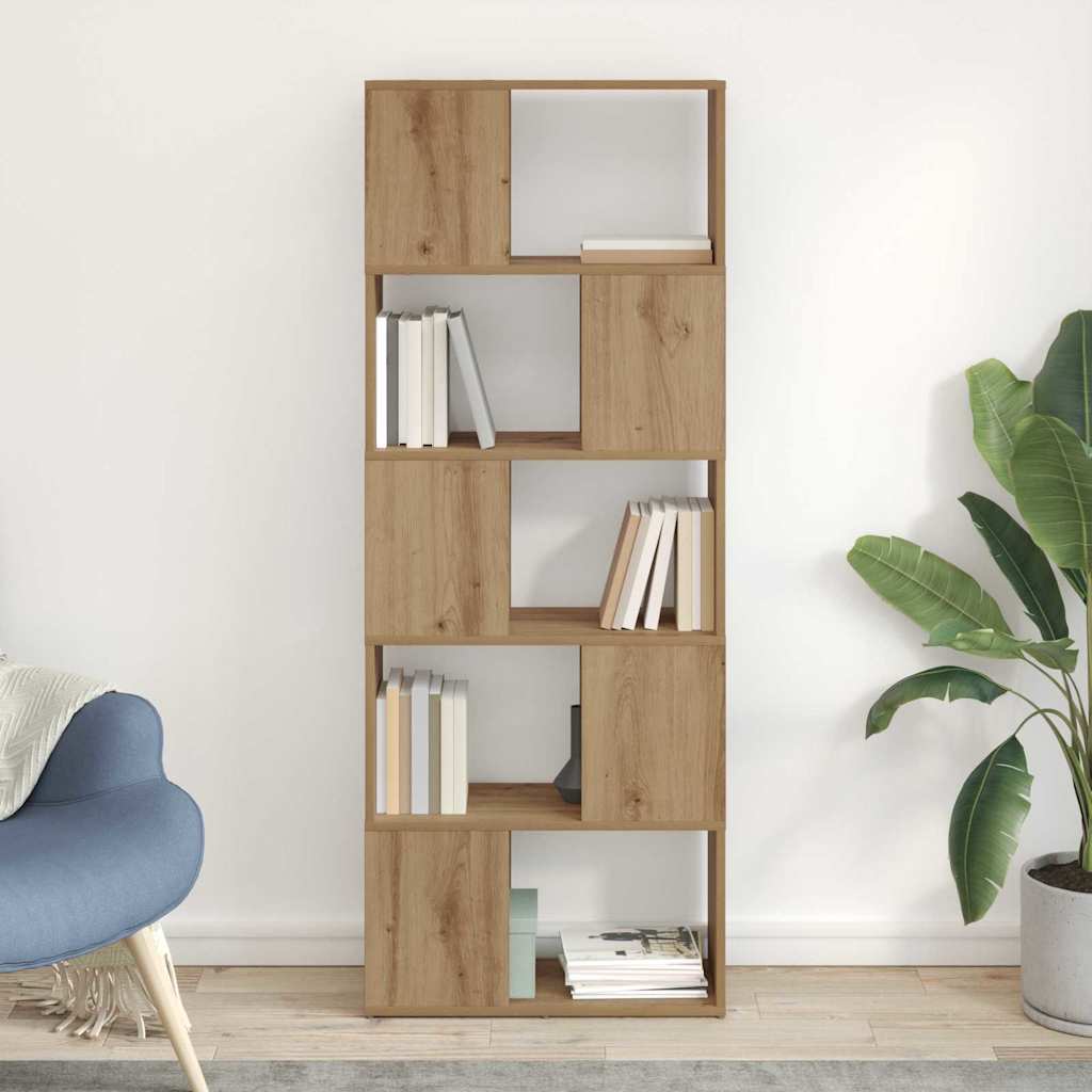 vidaXL TV Cabinet Set 60 x 24 x 156 cm Brown Engineered Wood