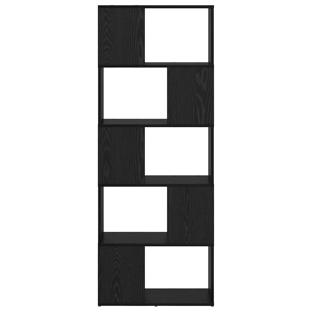 vidaXL TV Cabinet Set Black 60 x 24 x 156 cm Engineered Wood