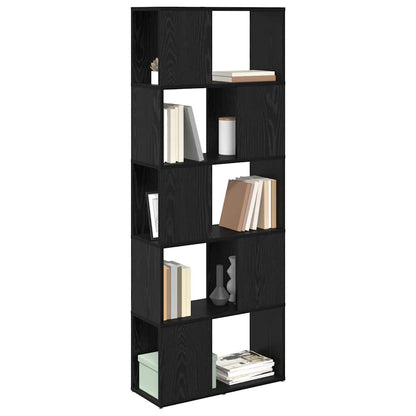 vidaXL TV Cabinet Set Black 60 x 24 x 156 cm Engineered Wood
