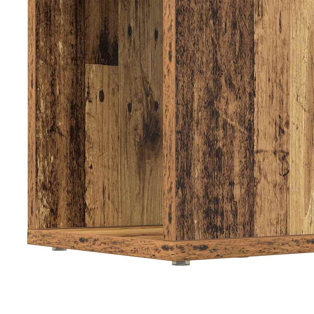 vidaXL TV Cabinet Set Brown 80 x 24 x 125 cm Engineered Wood