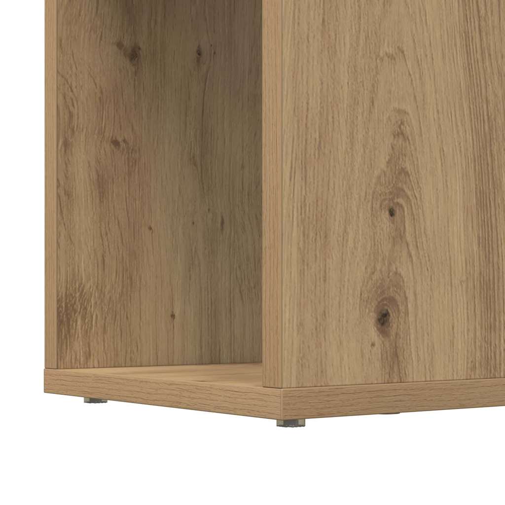 vidaXL TV Cabinet Set 80 x 24 x 125 cm Brown Engineered Wood